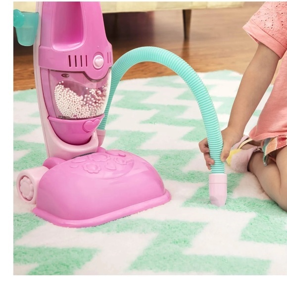 Play Circle by Battat – Home Neat Home Pink Vacuum Cleaner Set – 2-in-1 Prete... - Picture 13 of 13
